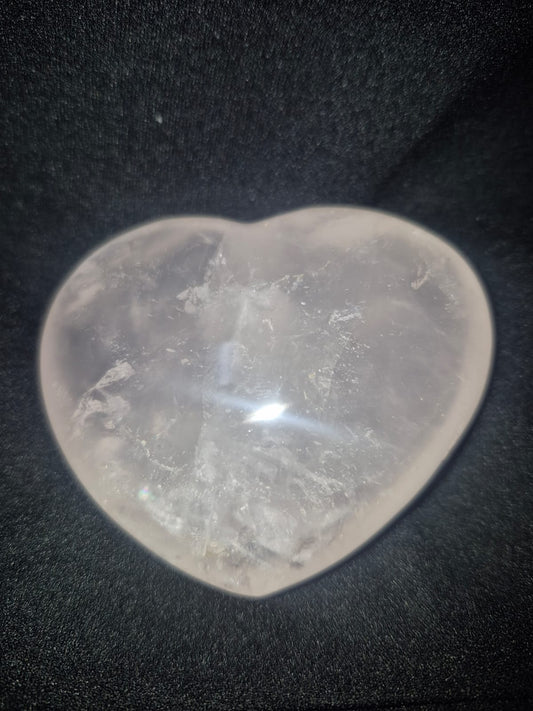 Blessed carnelian heart shaped