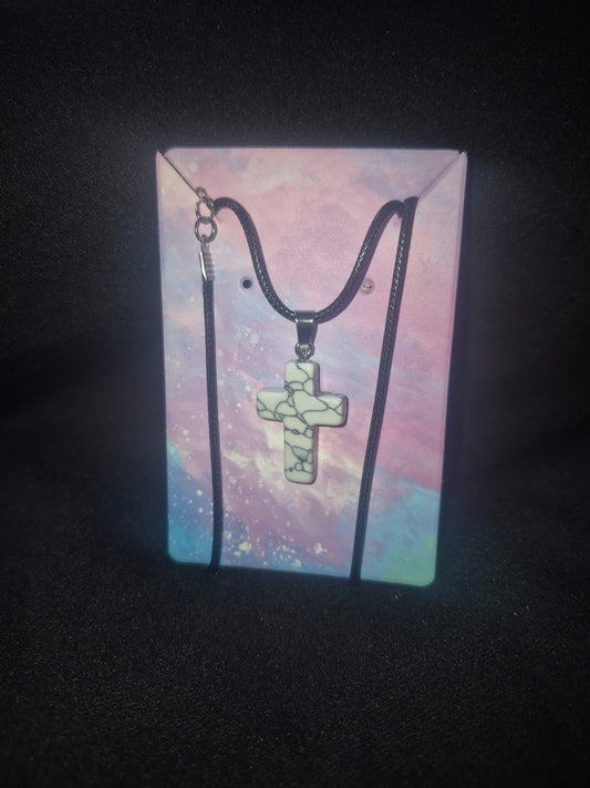 Blessed cross necklace
