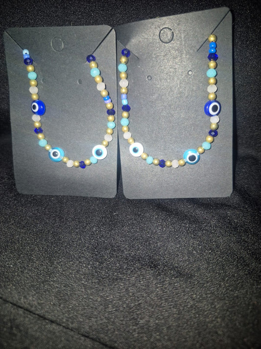 Blessed evil eye bracelet